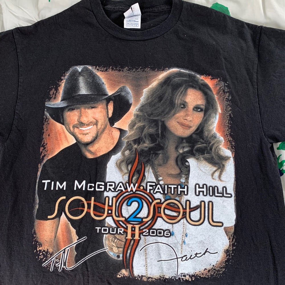Tim McGraw & Faith Hill Soul2Soul 2 (2006) Shirt